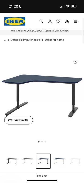 IKEA BEKANT bureau als NIEUW - afbeelding 1 IKEA BEKANT bureau als NIEUW - afbeelding 1