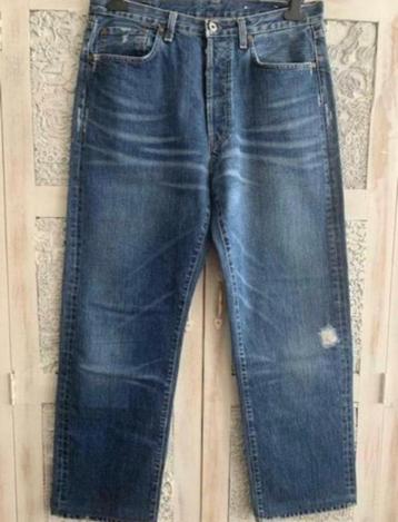 NIEUW ! Jeans Replay vintage slijtplekken blauw 34/34 (mt42