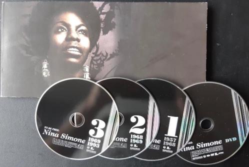 NINA SIMONE - To be free: The Nina Simone Story (4CD Boxset), Cd's en Dvd's, Cd's | Jazz en Blues, Jazz, 1960 tot 1980, Boxset