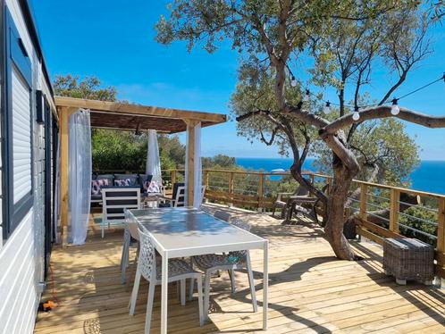 Te huur luxe nieuwe Mobilhome  Cote d'Azur uitzicht zee, Vakantie, Vakantiehuizen | Frankrijk, Provence en Côte d'Azur, Chalet, Bungalow of Caravan