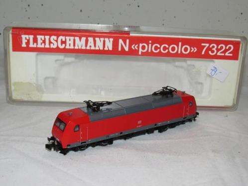 Fleischmann 7322 N DB BR145 in ovp, Hobby en Vrije tijd, Modeltreinen | N-Spoor, Zo goed als nieuw, Locomotief, Gelijkstroom, Fleischmann