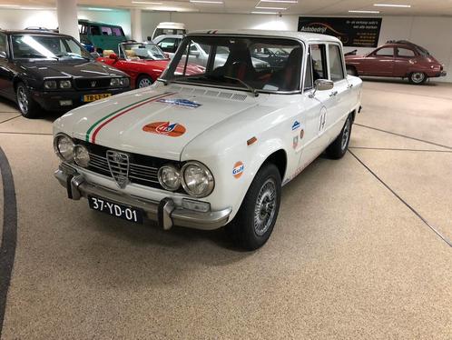 Alfa Romeo Giulia Super 1300 , met 2,0 liter Rally klaar, Auto's, Oldtimers, Bedrijf, Te koop, Alfa Romeo, Benzine, Sedan, Handgeschakeld