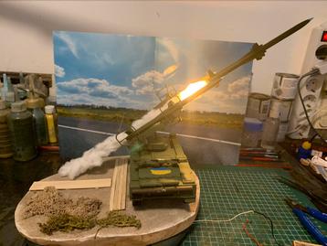 Ukraina SAM-6 Antiaircraft Missile diorama schaal 1/35