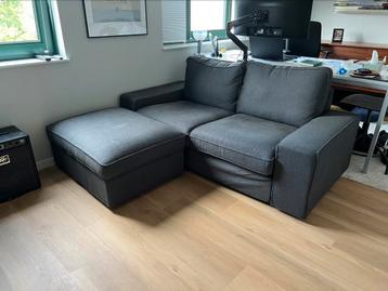 Nieuwe IKEA KIVIK 2-zitsbank antraciet incl. hocker poef - afbeelding 2 Nieuwe IKEA KIVIK 2-zitsbank antraciet incl. hocker poef - afbeelding 2