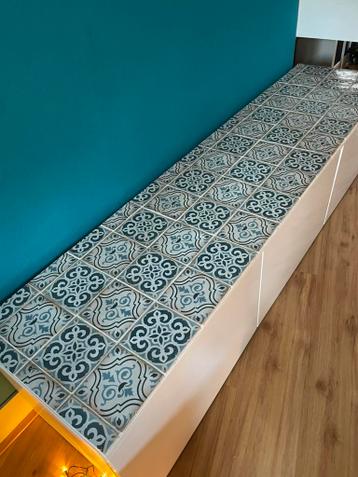 Witte TV-kast met lades, Ikea Besta - afbeelding 2 Witte TV-kast met lades, Ikea Besta - afbeelding 2