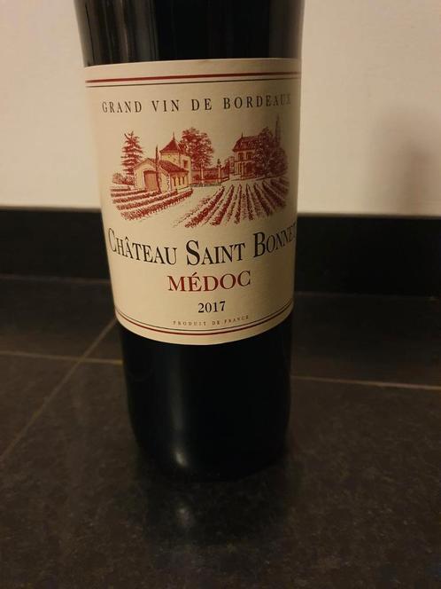 Château Saint-Bonnet medoc   2017, Verzamelen, Wijnen, Nieuw, Rode wijn, Frankrijk, Vol, Ophalen of Verzenden