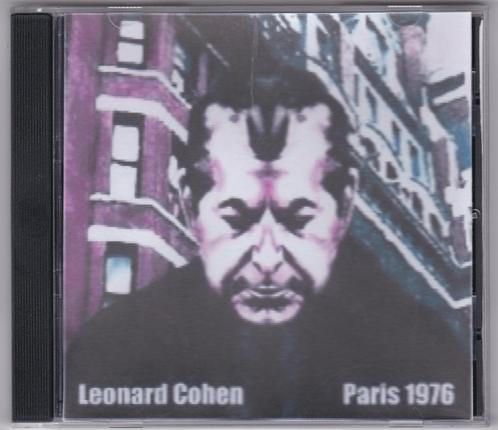 1 CD’S LEONARD COHEN LIVE 1976, Cd's en Dvd's, Cd's | Pop, Gebruikt, 1960 tot 1980, Ophalen of Verzenden