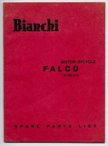 Bianchi 50 Falco spare parts list (045v)