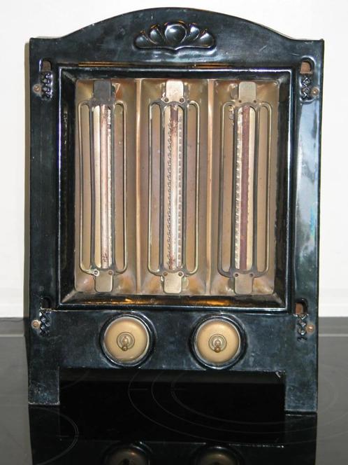 Inventa inventum antieke emaille elektrische kachel zeldzaam, Antiek en Kunst, Antiek | Emaille, Ophalen of Verzenden