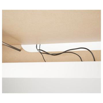 Ikea Malm study desk, L151xB65xH72 with pull-out panel exten - afbeelding 23 Ikea Malm study desk, L151xB65xH72 with pull-out panel exten - afbeelding 23