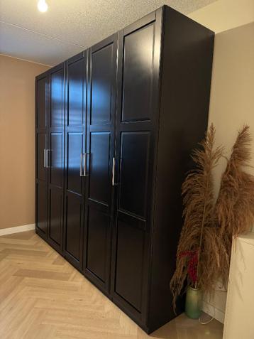 Ikea Pax Kledingkast zwart - afbeelding 2 Ikea Pax Kledingkast zwart - afbeelding 2