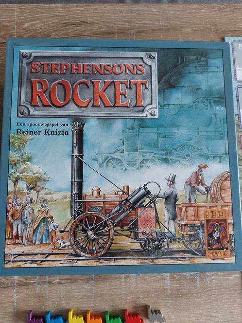 Stephensons rocket bordspel 2-4 spelers 999 games spel, Hobby en Vrije tijd, Gezelschapsspellen | Bordspellen, Zo goed als nieuw