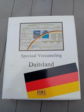 Postzegelverzameling Duitsland in Edel album