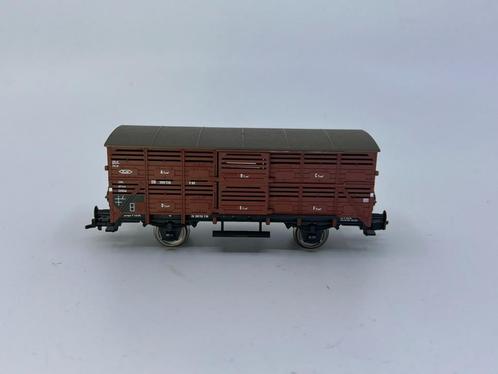 Fleischmann 5354 K - 2-assige gesloten goederenwagen, DB, Hobby en Vrije tijd, Modeltreinen | H0, Zo goed als nieuw, Wagon, Gelijkstroom