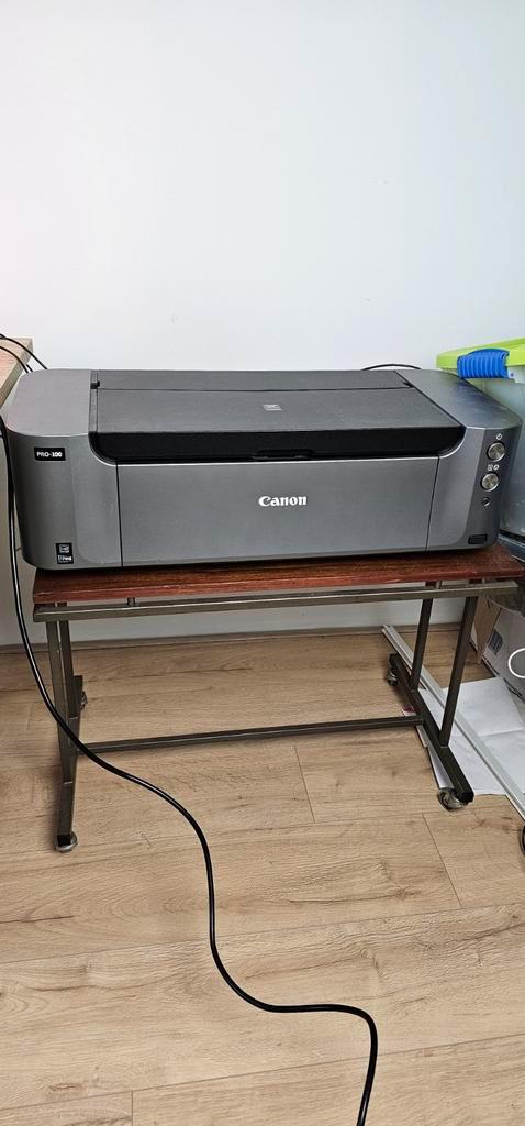 Canon pro 100 pixma printer weinig gebruikt!, Computers en Software, Printers, Gebruikt, Fotoprinter, Inkjetprinter, Ophalen of Verzenden