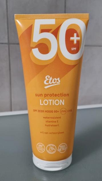 Nieuwe tube zonnebrand zonnebrandcrème spf50 