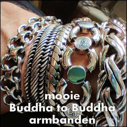 Diverse prachtige Buddha to Buddha armbanden, Sieraden, Tassen en Uiterlijk, Armbanden, Zo goed als nieuw, Zilver, Zilver, Ophalen of Verzenden