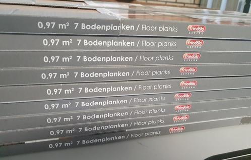 28,6 m2 Zelfklevende PVC Friedola living., Huis en Inrichting, Stoffering | Vloerbedekking, Nieuw, Laminaat, Beige, 25 tot 50 m²
