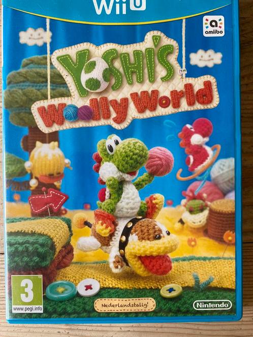 Yoshi’s Woolly World Wii U, Spelcomputers en Games, Games | Nintendo Wii U, Zo goed als nieuw, Overige genres, Vanaf 3 jaar, Ophalen of Verzenden