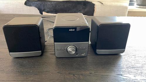 Mini stereo set Akai, Audio, Tv en Foto, Stereo-sets, Zo goed als nieuw, Cd-speler, Tuner of Radio, Speakers, Akai, Ophalen of Verzenden