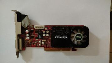 Old School AGP Videokaart, ASUS Radeon HD 3450, 512MB!