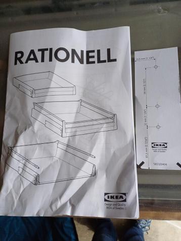 Rationell Ikea lades, gloed nieuw. - afbeelding 7