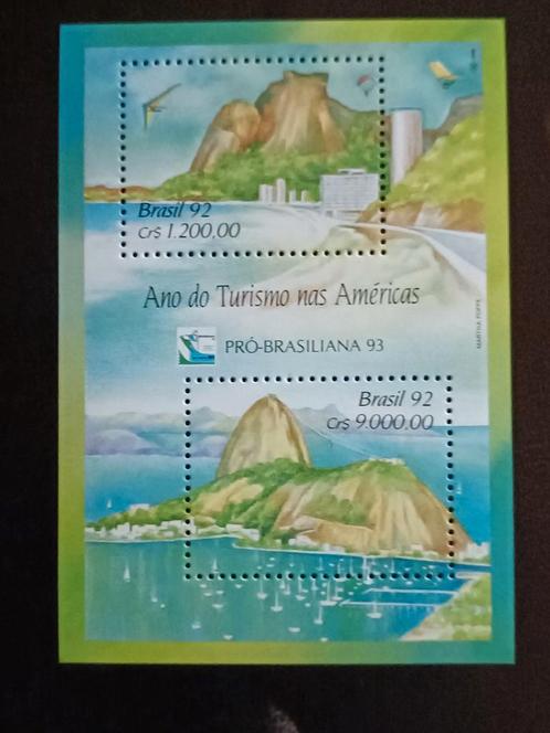 Brazilië 1992 Brasiliana'93, Postzegels en Munten, Postzegels | Amerika, Postfris, Zuid-Amerika, Ophalen of Verzenden