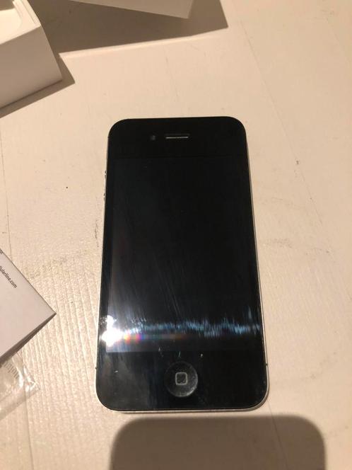 Apple iPhone 4S 16GB zwart, Telecommunicatie, Mobiele telefoons | Apple iPhone, Gebruikt, iPhone 4S, Zwart, Ophalen of Verzenden