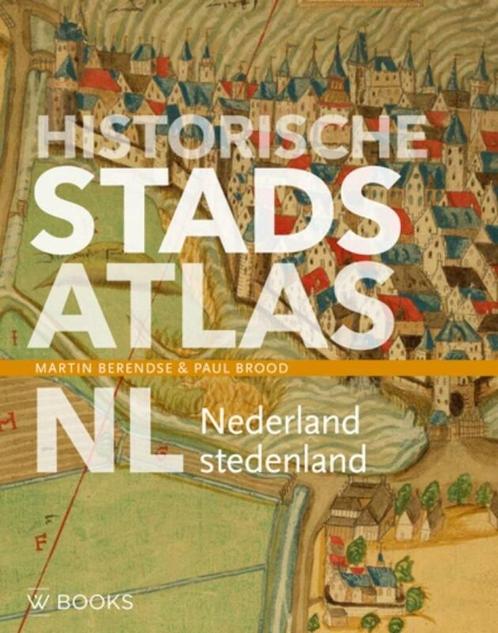 Martin Berendse & Paul Brood – Historische Stadsatlas NL., Boeken, Atlassen en Landkaarten, Zo goed als nieuw, Overige atlassen