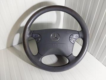Stuurwiel grijs leder Mercedes E-klasse W210