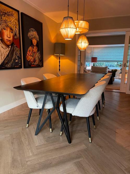 Studio Henk eettafel 260 x 100, Huis en Inrichting, Tafels | Eettafels, Zo goed als nieuw, 100 tot 150 cm, 200 cm of meer, Vijf personen of meer