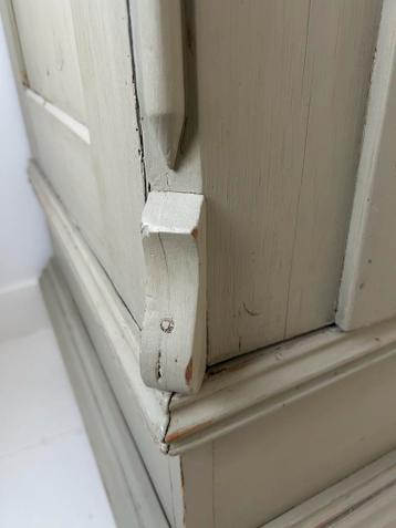 Antieke Linnenkast met Hangruimte en Planken - afbeelding 14 Antieke Linnenkast met Hangruimte en Planken - afbeelding 14