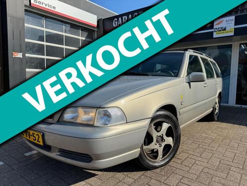 Volvo V70 2.5 Sports-Line | Leder | Trekhaak | Nette staat, Auto's, Oldtimers, Bedrijf, Te koop, ABS, Centrale vergrendeling, Elektrische buitenspiegels