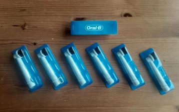 NIEUW: Zeven Oral B opzetborstels Pure Clean Charcoal