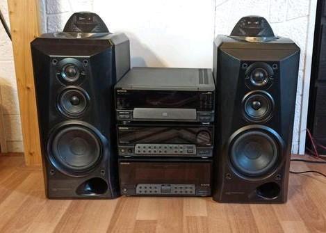 Kenwood 3-way stereo LS-E9, Audio, Tv en Foto, Stereo-sets, Zo goed als nieuw, Speakers, Overige merken, Ophalen