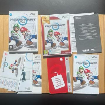 Nintendo Wii Mariokart select editie + VIP code kaarten