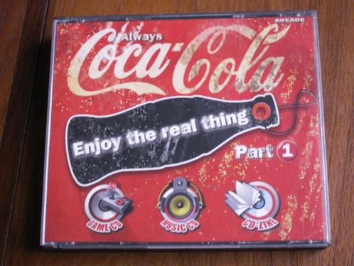 Originele dubbel CD Coca Cola Enjoy the real thing Coca-Cola, Verzamelen, Merken en Reclamevoorwerpen, Nieuw, Ophalen of Verzenden