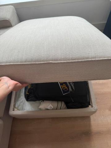 Bank met poef (Kivik IKEA) - afbeelding 3 Bank met poef (Kivik IKEA) - afbeelding 3