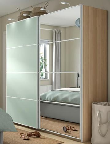 IKEA Pax schuifdeuren met rail - afbeelding 1 IKEA Pax schuifdeuren met rail - afbeelding 1