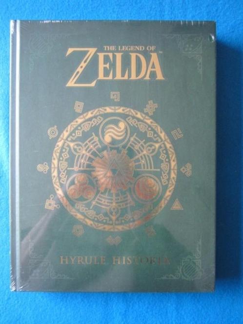 Legend of Zelda Hyrule Historia art boek, Spelcomputers en Games, Games | Overige, Nieuw, Role Playing Game (Rpg), 1 speler, Vanaf 12 jaar