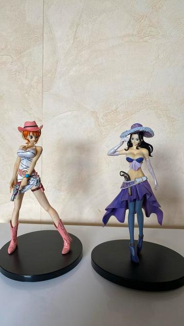 One Piece Nami en Nico Robin figures