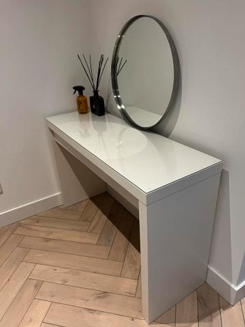 Kaptafel MALM IKEA wit 120x41 - afbeelding 1 Kaptafel MALM IKEA wit 120x41 - afbeelding 1