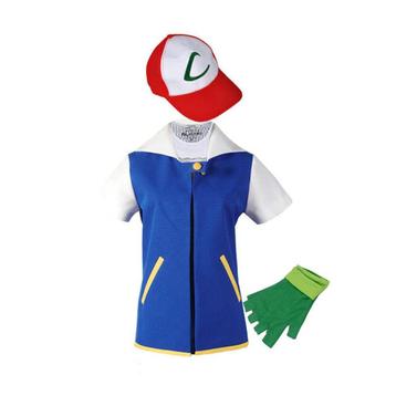 Pokemon Ash kostuum voor kids verschillende maten
