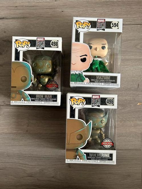 3x funko pop Marvel 80 years (losse verkoop kan ook), Verzamelen, Poppetjes en Figuurtjes, Zo goed als nieuw, Ophalen of Verzenden