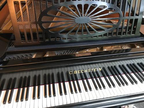 !!MOET WEG!! Prachtige C. Bechstein Vleugel 185 cm, Muziek en Instrumenten, Piano's, Gebruikt, Vleugel, Zwart, Ophalen