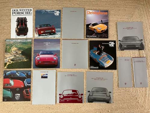 Partij Porsche brochures - 30 stuks, Boeken, Auto's | Folders en Tijdschriften, Zo goed als nieuw, Porsche, Ophalen of Verzenden