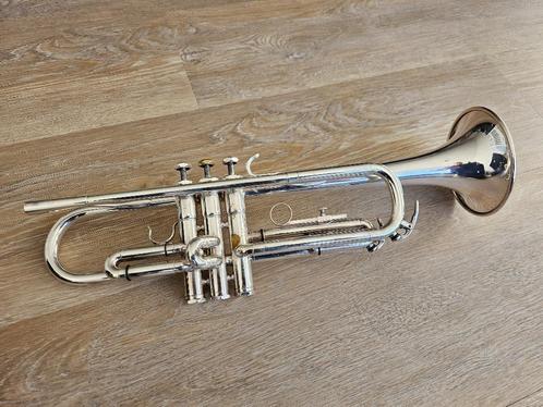 Trompet Schilke M11, Muziek en Instrumenten, Blaasinstrumenten | Trompetten, Gebruikt, Bes-trompet, Met koffer, Ophalen of Verzenden