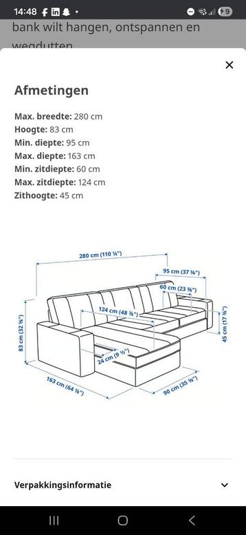 Loungebank 3 zits *moet zo snel mogelijk weg* - afbeelding 6 Loungebank 3 zits *moet zo snel mogelijk weg* - afbeelding 6