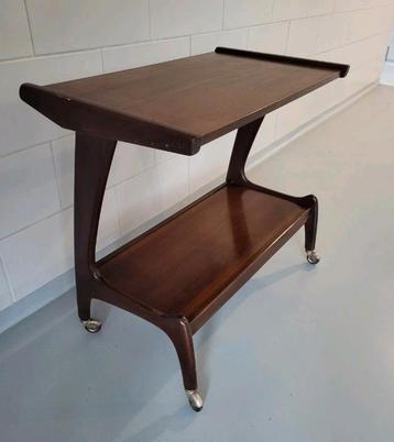 Vintage tv tafel/bijzettafel Louis van Teeffelen jaren 60