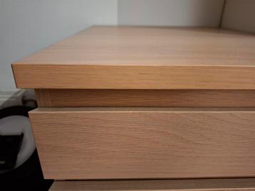 Malm ladenkast met 6 lades en spiegel - afbeelding 3 Malm ladenkast met 6 lades en spiegel - afbeelding 3